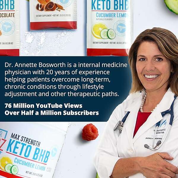Dr. Boz - Keto BHB Powder - Raspberry Lemonade, 20 Servings - Ketones Drink - Increase Energy & Reduce Cravings - Max Strength Dietary Supplement - Quality Tested - Made in The USA - 9.6oz (272g) - Image 6