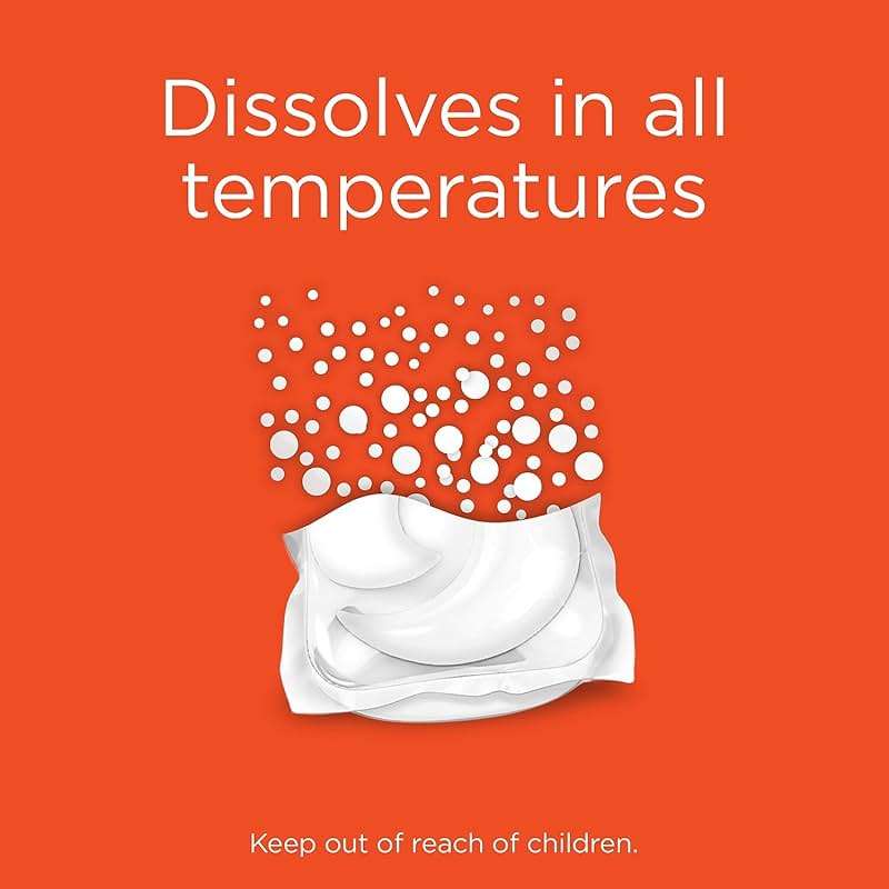 Tide PODS Free and Gentle, Laundry Detergent Soap PODS, HE, 96 Count - Unscented and Hypoallergenic for Sensitive Skin, Free and Clear of Dyes and Perfumes - Image 9