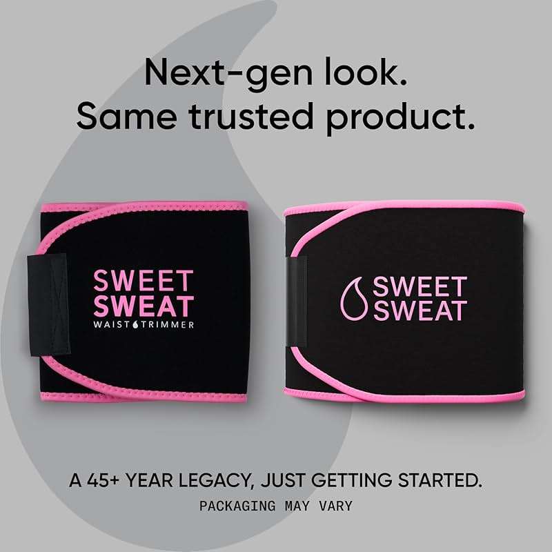 Sports Research Sweet Sweat Waist Trimmer (Core Series) - Premium Sweat Enhancing Fitness Band for Women & Men - Image 3