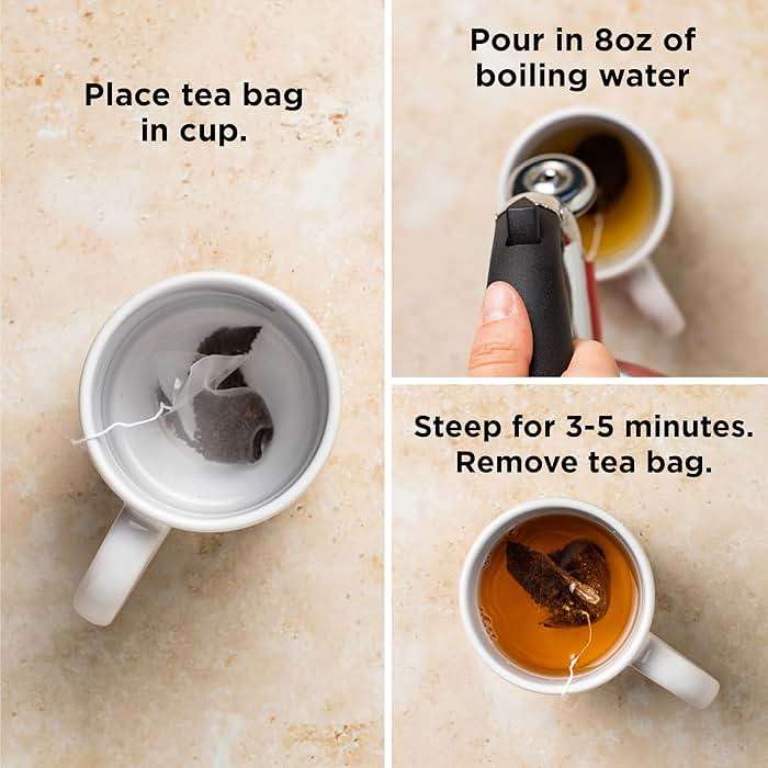 Red Rose Teas Black Tea, 6 Boxes of 50 (300 Tea Bags), Decaffeinated English Breakfast - Image 3
