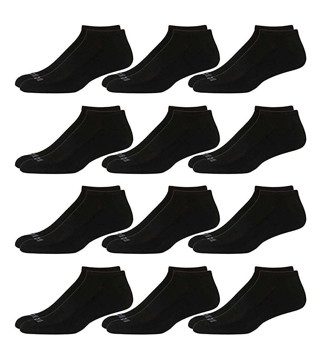 AND1 Mens Low Cut Socks - 12 Pack Performance Stretch Athletic Compression Sock for Men - Sports No Show Socks (6-12.5) - Image 1