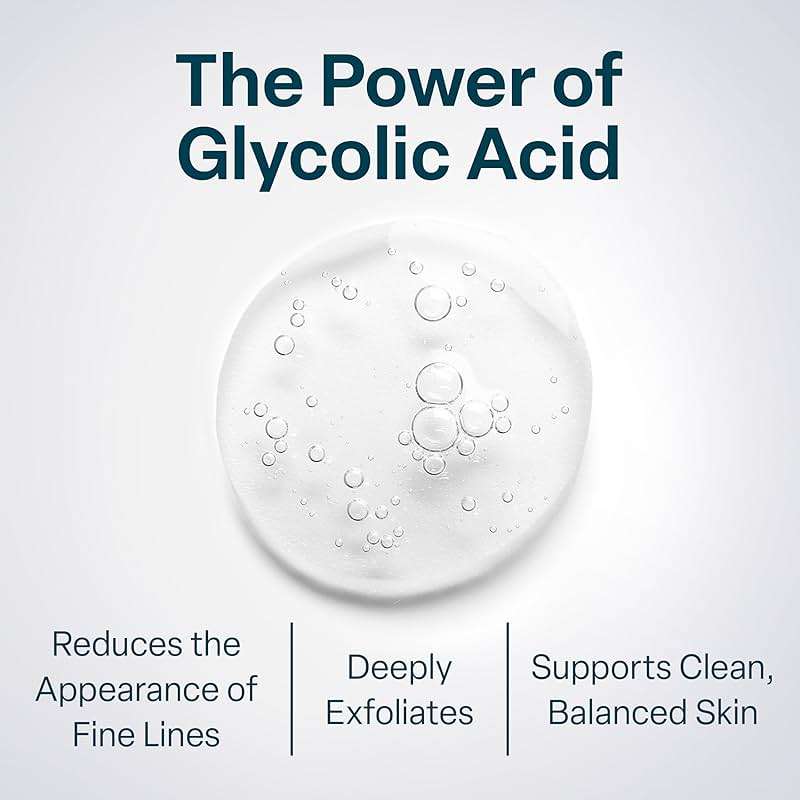 QRxLabs Glycolic Acid Pads - 20% Resurfacing Pads AHA for Face & Body - Exfoliates Skin Surface and Reduces Appearance of Fine Lines and Wrinkles - Acne Treatment Clearing - Daily Pads - 50ct - Image 4