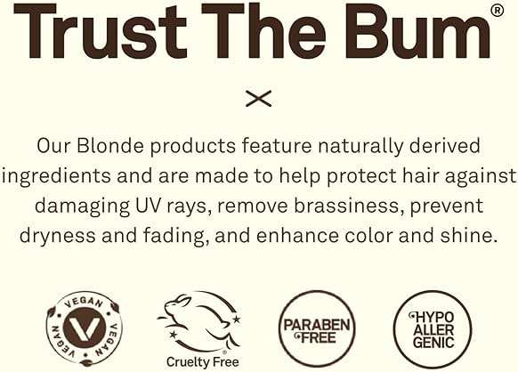 Sun Bum Blonde Tone Enhancer - Neutralizes Brass and Enhances Color and Shine of Blonde Hair - Protecting Toner against UV Rays - Made Without Parabens and Cruelty Free - 4 oz - Image 5