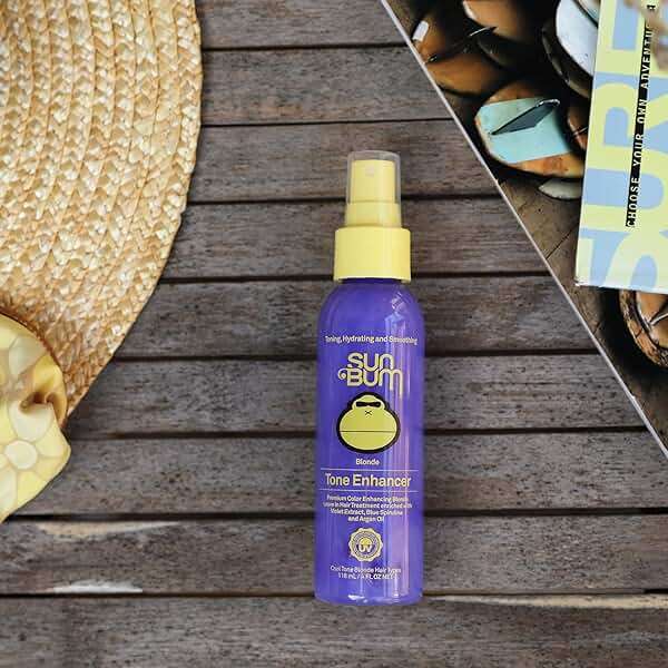 Sun Bum Blonde Tone Enhancer - Neutralizes Brass and Enhances Color and Shine of Blonde Hair - Protecting Toner against UV Rays - Made Without Parabens and Cruelty Free - 4 oz - Image 6