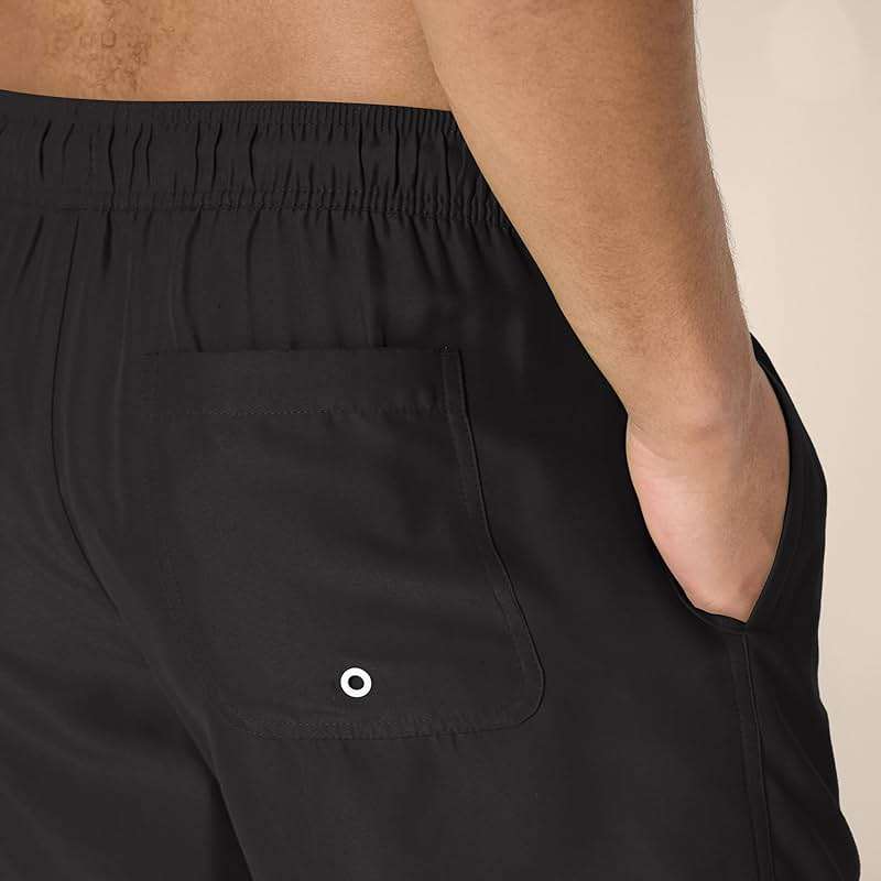 Amazon Essentials Men's Swim Trunks with Mesh Lining, Pockets, Drawstring Closure - Image 4