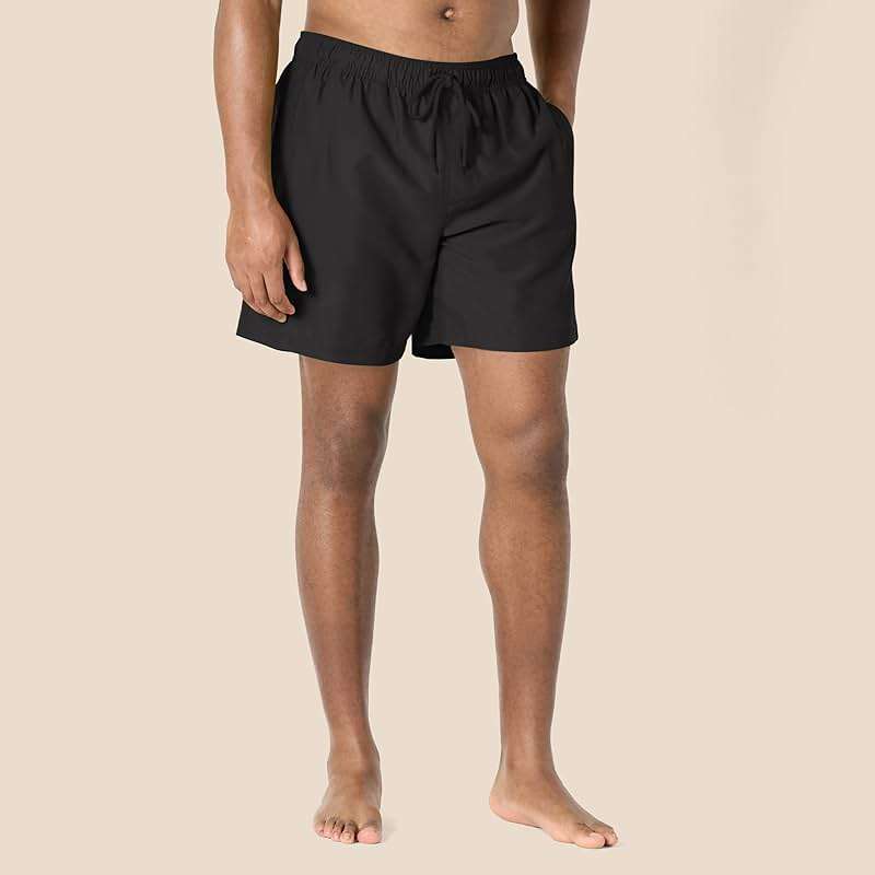 Amazon Essentials Men's Swim Trunks with Mesh Lining, Pockets, Drawstring Closure - Image 7