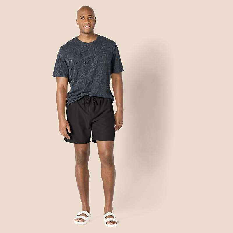 Amazon Essentials Men's Swim Trunks with Mesh Lining, Pockets, Drawstring Closure - Image 8