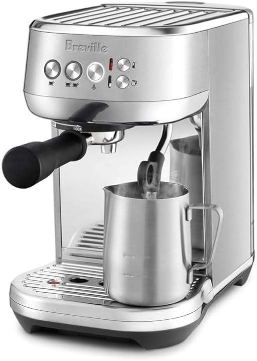 Breville Bambino Plus Espresso Machine BES500BSS, Brushed Stainless Steel - Image 1
