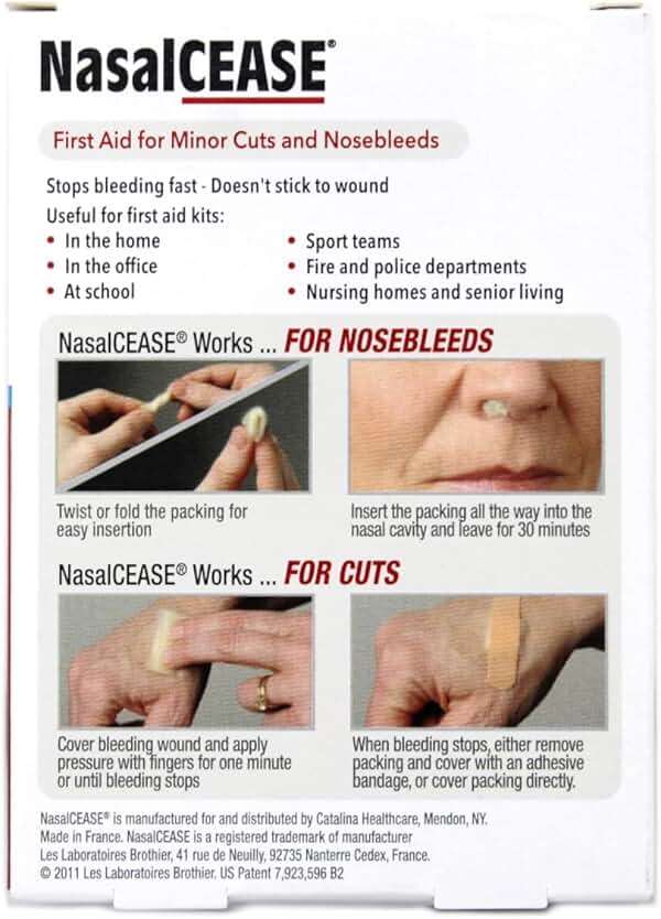 NasalCease FirstAid for Nosebleeds, Box of 5 - Image 2