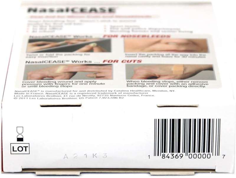 NasalCease FirstAid for Nosebleeds, Box of 5 - Image 5