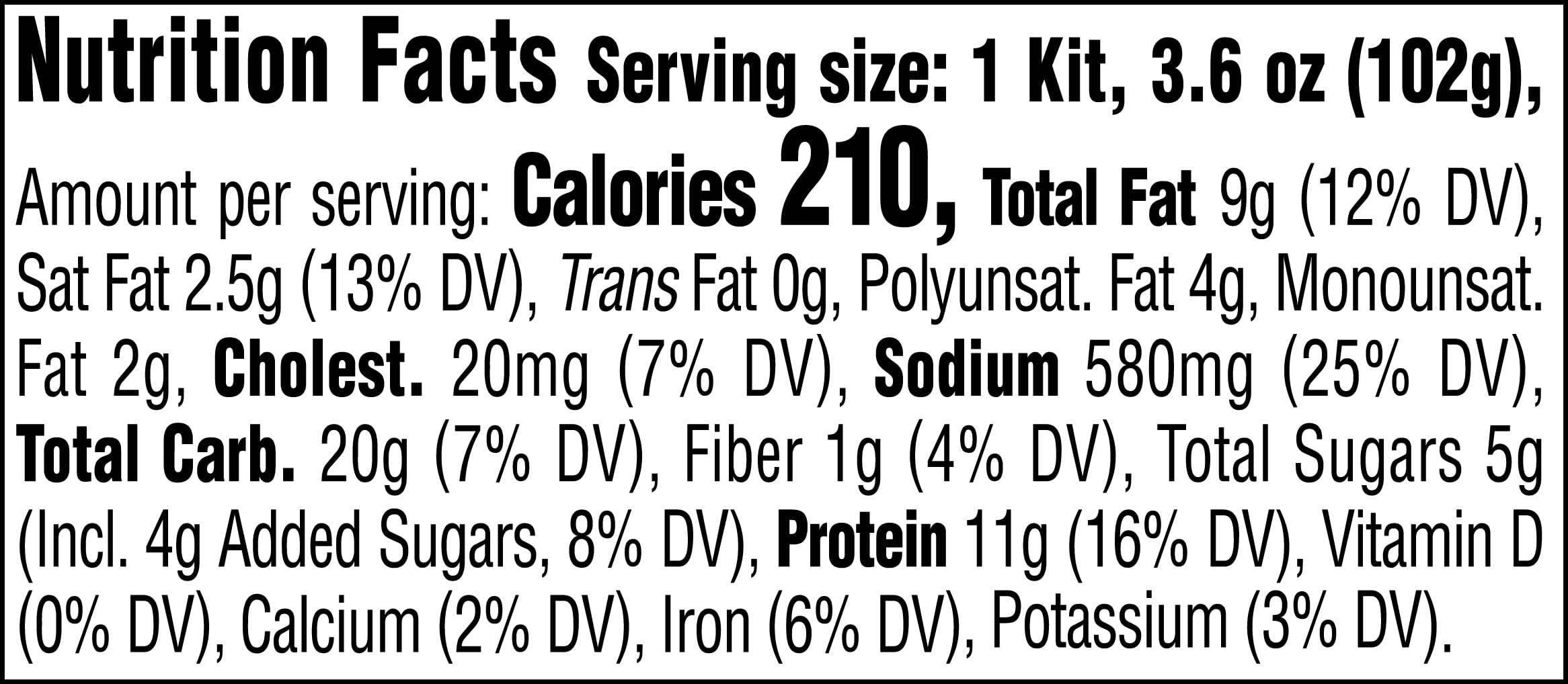 StarKist Snack-To-Go Ready to Eat Meals Tuna Salad Kit, 3.6 oz (1 Pack) Classic Tuna Salad with Crackers Kit - Image 6