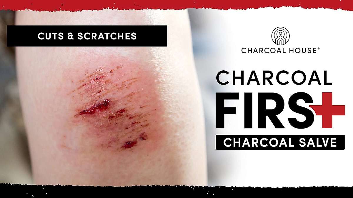 Charcoal First Activated Charcoal Salve Stick by Charcoal House - 100% Natural, Non-GMO Activated Carbon: Soothes Cuts,Bruises, Minor Burns, Bites & Itches - 0.15oz - Image 7