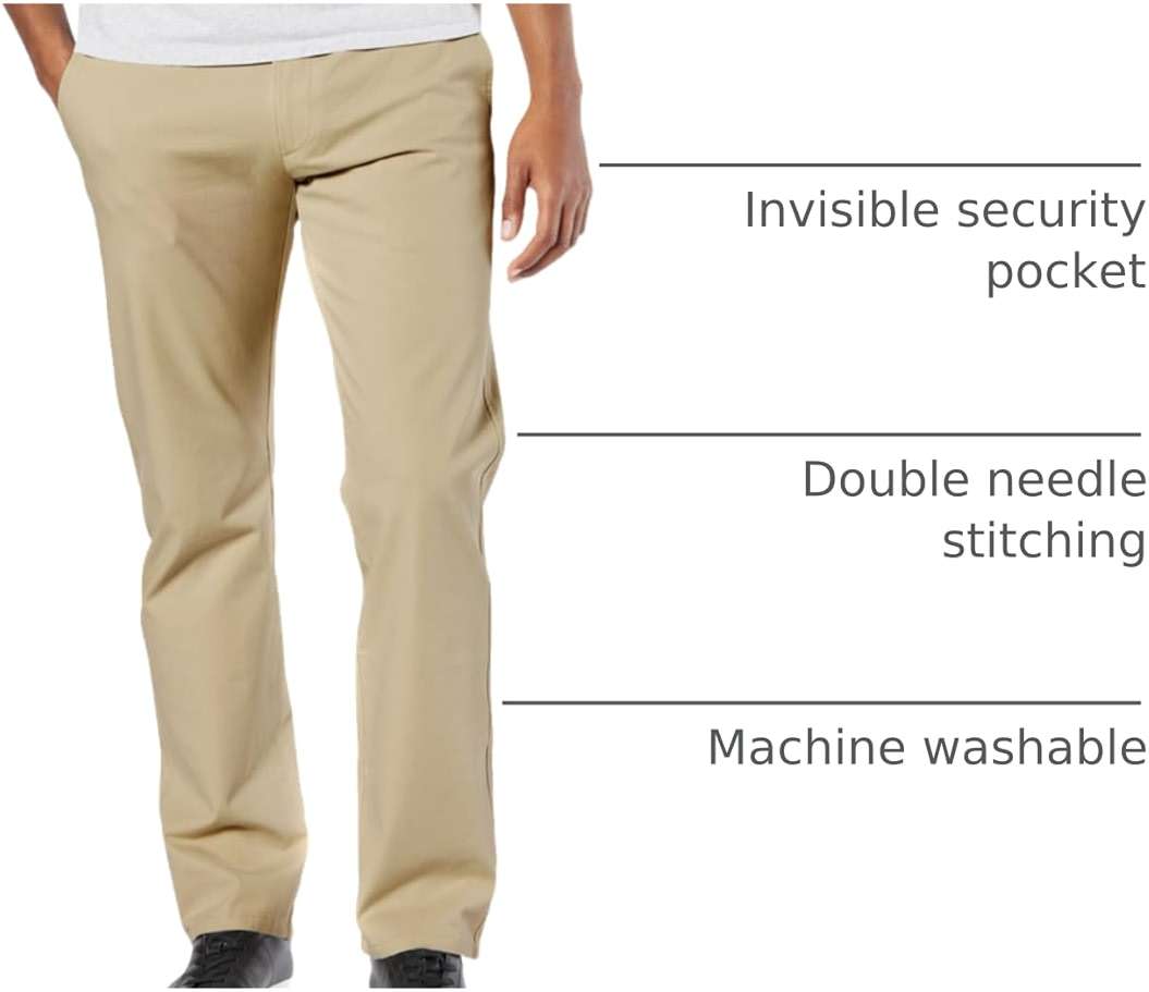Dockers Straight Fit Ultimate Chino with Smart 360 Flex (Regular and Big & Tall) - Image 5