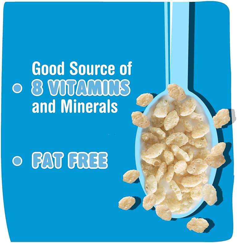 Rice Krispies Kellogg's Frosted Krispies Breakfast Cereal,Kids Snacks,Baking Marshmallow Treats,Original,13oz Box (1 Box) - Image 6