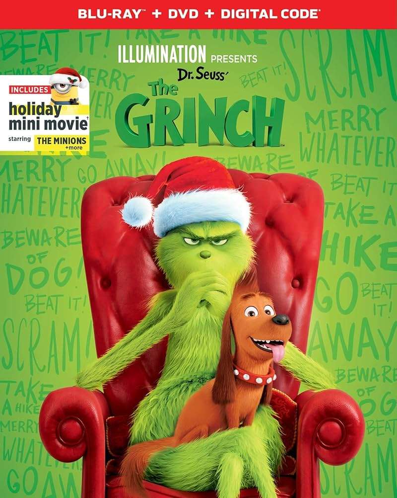 Illumination Presents: Dr. Seuss' The Grinch [Blu-ray] - Image 1