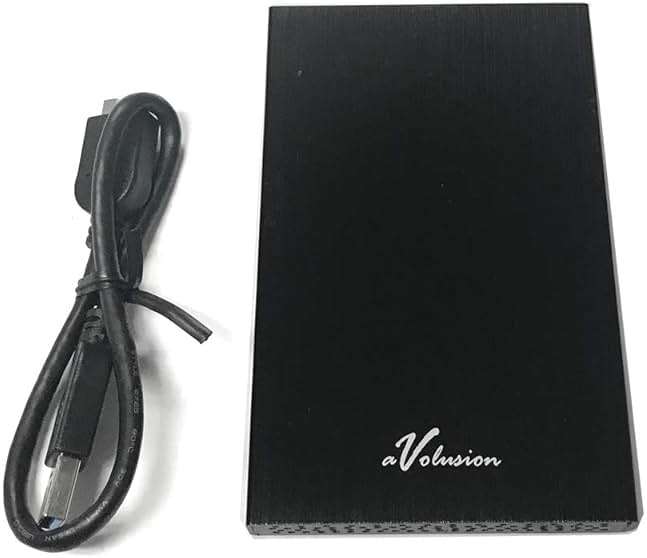 Avolusion HD250U3 1TB USB 3.0 Portable External Gaming Hard Drive (Xbox One Pre-Formatted) - Black - Image 7