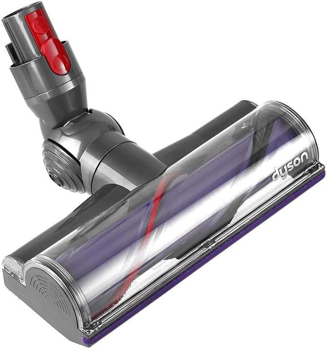 Dyson V10 (SV12) Cyclone Cordless Vacuum Cleaner Direct Drive Cleaner Head Turbine Floor Tool, Grey & Purple - Image 1