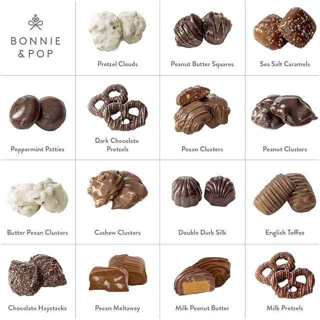 Chocolate Gift Basket, Candy Food Gifts Arrangement Platter, Gourmet Snack Box, Holiday Present Idea, Corporate, Employee Appreciation, Him & Her, Men Women Sympathy Family Parties & Get Well- Bonnie & Pop - Image 7