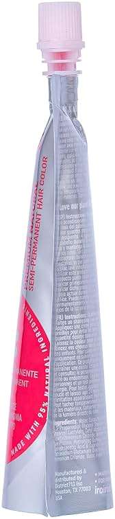 IROIRO Premium Natural Semi-Permanent Hair Color 330 Neon Red (4oz) - Image 3
