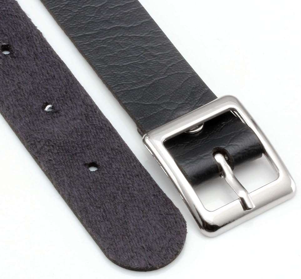 MILAKOO Womens Retro Punk Simple Style Adjustable Leather Buckle Necklace for Biker - Image 6