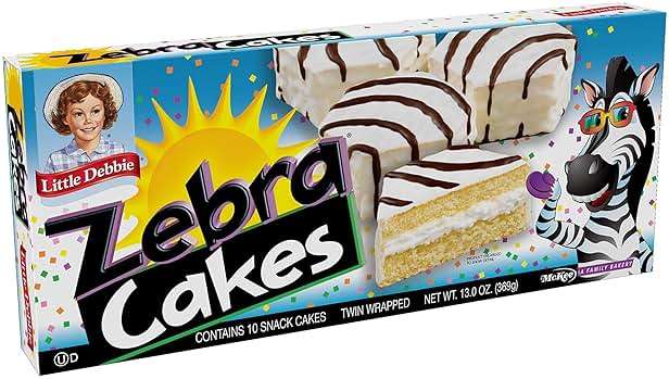 Little Debbie Zebra Cakes, 10 Twin-Wrapped Cakes, 13.0 OZ Box - Image 6