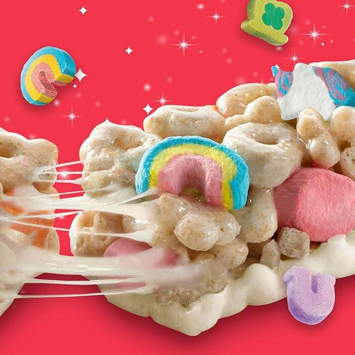 Lucky Charms Cereal Treat Bars, Snack Bars, Value Pack, 16 Ct, 13.6 oz - Image 3