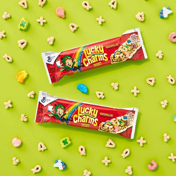 Lucky Charms Cereal Treat Bars, Snack Bars, Value Pack, 16 Ct, 13.6 oz - Image 6