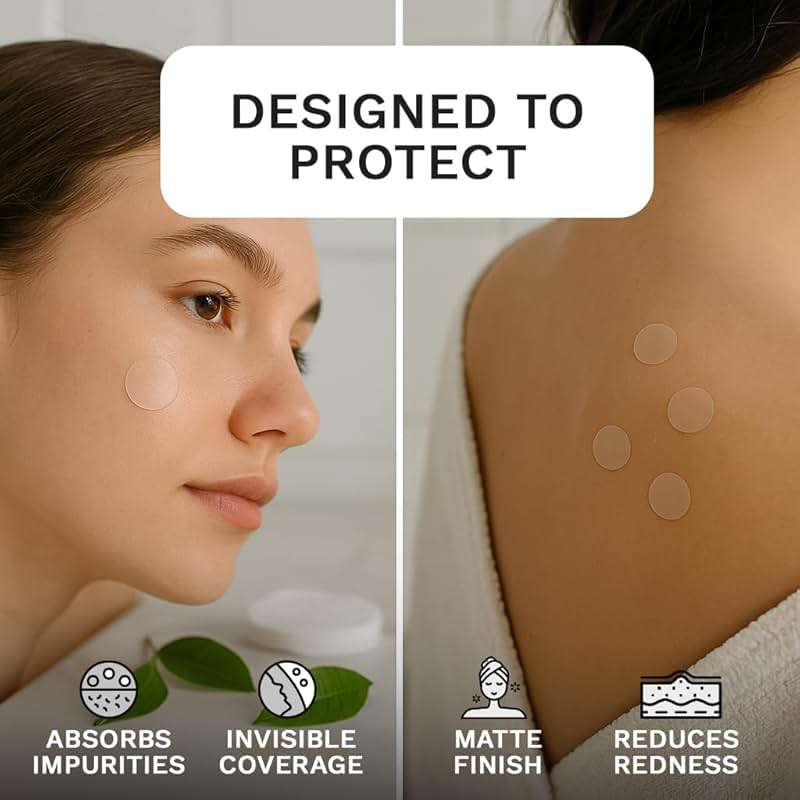 LE GUSHE Korean Pimple Patches for Face (132 Dots) - Hydrocolloid Acne Patches with Tea Tree Oil - Invisible Zit Stickers - Dermatologist Tested - Korean Skin Care - Image 2