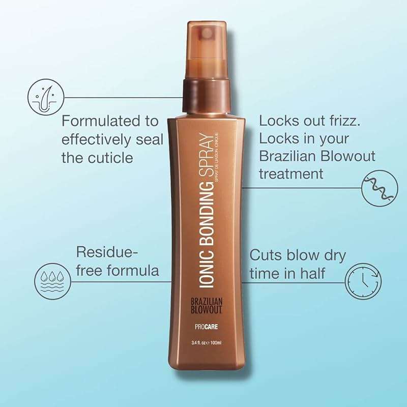 Brazilian Blowout Ionic Bonding Spray 3.4 fl oz - Image 3