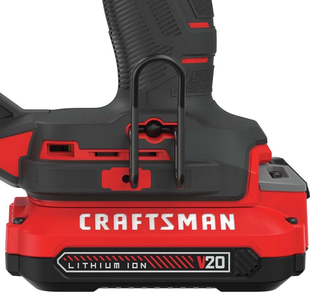CRAFTSMAN V20 Cordless Brad Nailer, 18 Gauge Nail Gun, with Battery and Charger (CMCN618C1) - Image 19