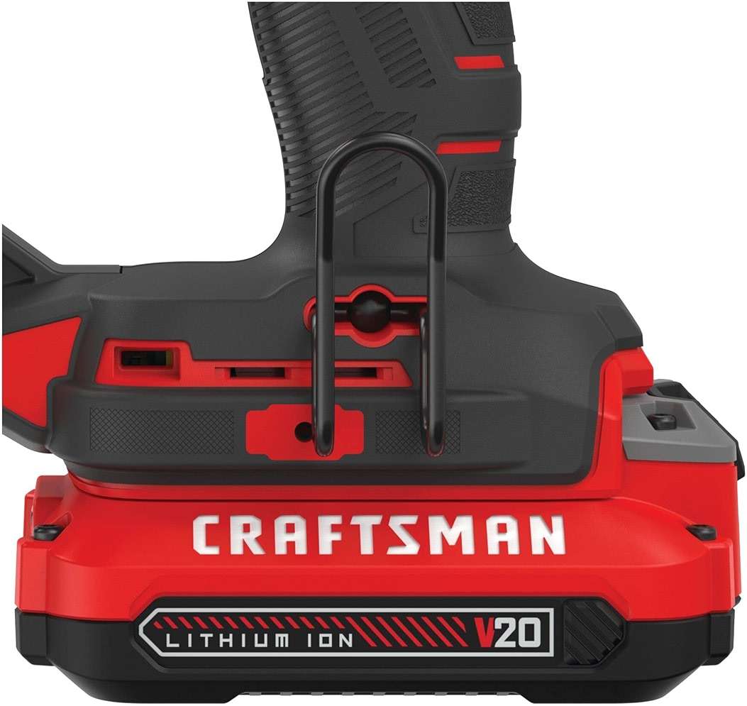 CRAFTSMAN V20 Cordless Brad Nailer, 18 Gauge Nail Gun, with Battery and Charger (CMCN618C1) - Image 3