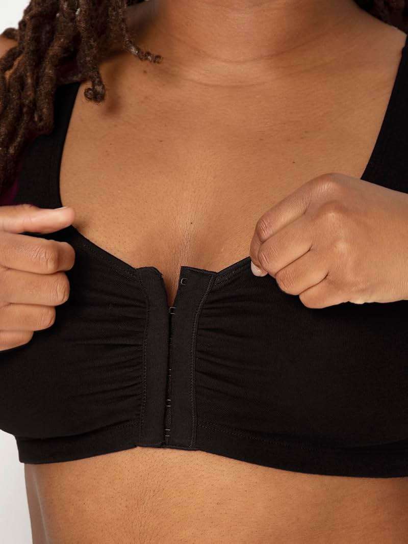Fruit of the Loom Women's Multi-Pack Front Close Sports Bra - Image 3