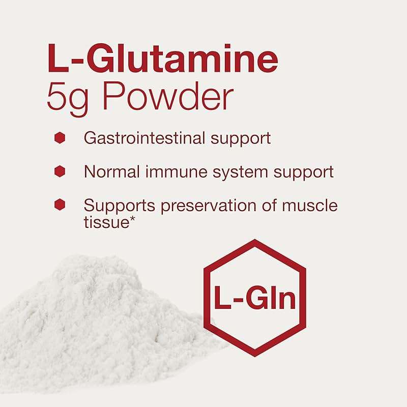 PROTOCOL FOR LIFE BALANCE L-Glutamine - Pure Powder - Muscle Tissue, Gut Health and Immune Support - 1 Pound - Image 4