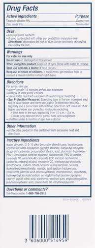 CeraVe 100% Mineral Sunscreen SPF 50, Face sunscreen With Zinc Oxide & Titanium Dioxide, Hyaluronic Acid + Niacinamide + Ceramides, Oil Free, Travel Size 2.5 oz - Image 3