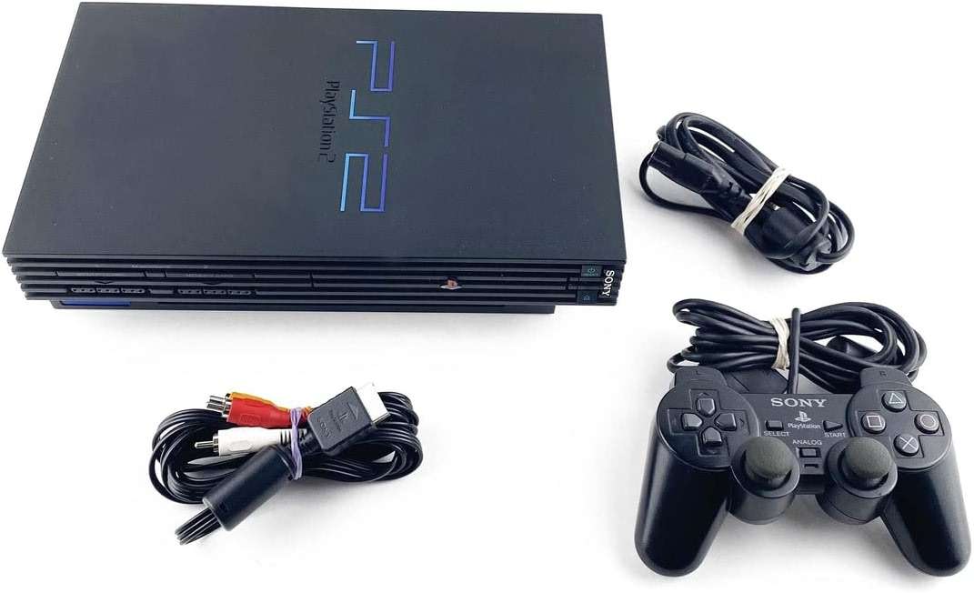 Sony PlayStation 2 Console - Black (Renewed) - Image 2