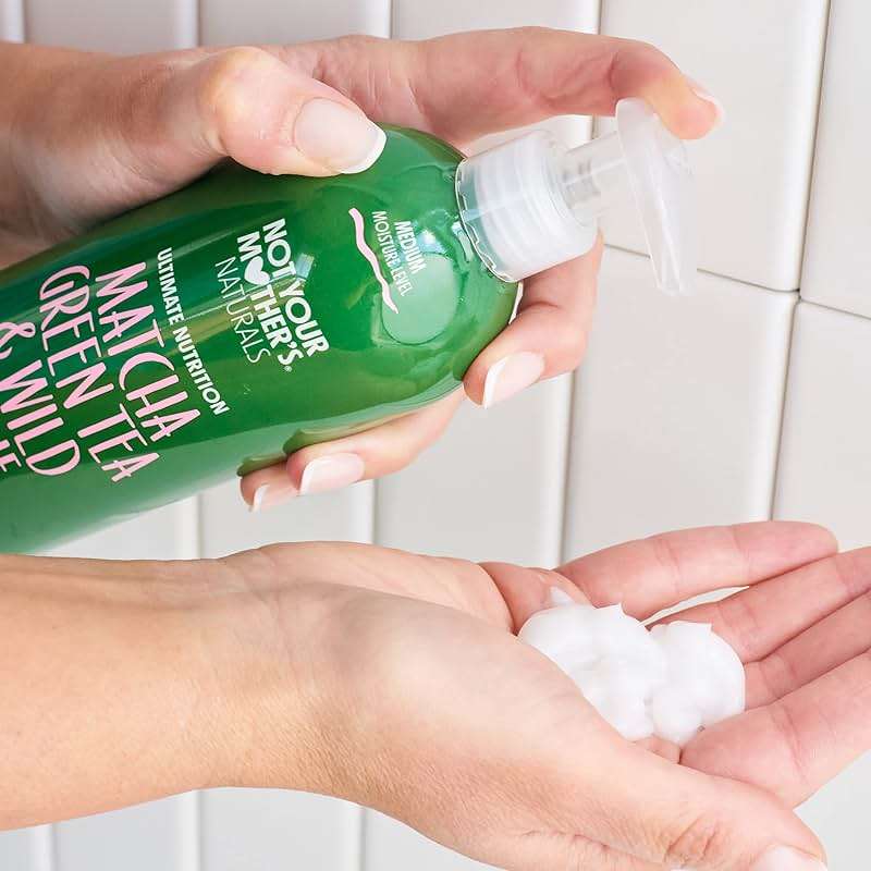 Not Your Mother's Naturals Essential Nourish Shampoo & Conditioner Set - 15.2 fl oz - Sulfate-Free Hair Products - Matcha Green Tea & Apple Blossom - Image 6