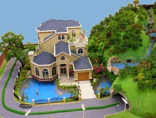 36 Pieces 1.36-6 inch Mixed Model Trees Train Scenery Architecture Tree Fake Trees for DIY Crafts, Building Model, Scenery Landscape Natural Green - Image 2