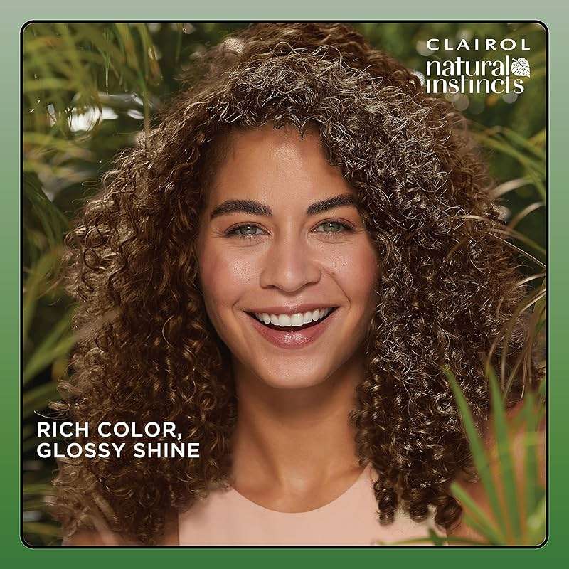 Clairol Natural Instincts Demi-Permanent Hair Dye, 5 Medium Brown | Ammonia‑Free, Vegan Hair Color with Coconut Oil & Aloe Vera | Pack of 1 - Image 11