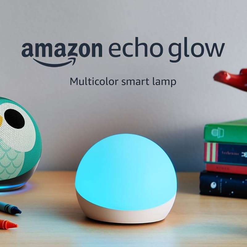 Amazon Echo Glow (newest model), Night light for kids, Works with Alexa - Image 5