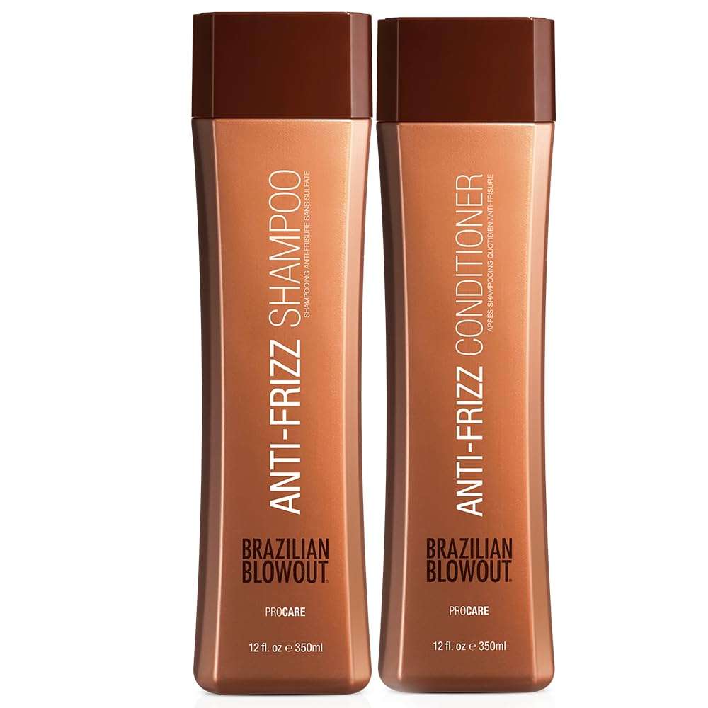Brazilian Blowout Anti-Frizz Shampoo & Conditioner,2 count (Pack of 1) - Image 1