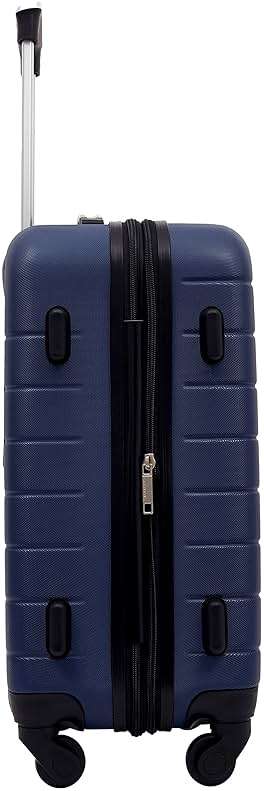 Wrangler Smart Spinner Hardside Luggage, 2 Piece Set, Navy Blue - Image 4