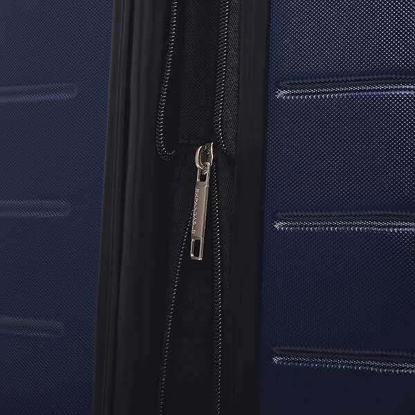 Wrangler Smart Spinner Hardside Luggage, 2 Piece Set, Navy Blue - Image 7