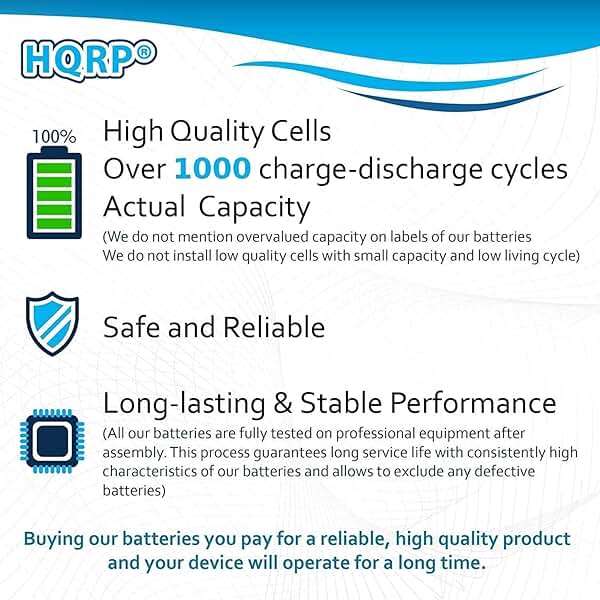 HQRP 140mAh Battery Compatible with Plantronics CS540 CS530 CS540A 86180-01 Wireless Headset 84479-01 Savi CS540 - Image 7