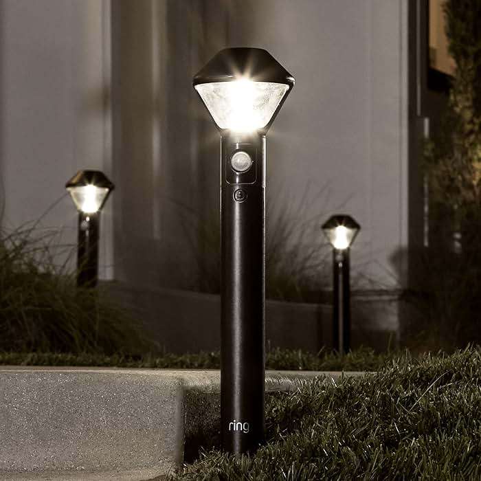 Ring Pathlight Battery — Motion-activated pathlight, bright LEDs, works with Amazon Sidewalk, Black - Image 2