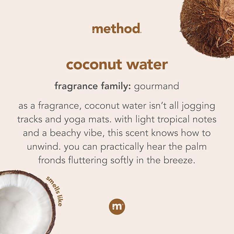 Method Foaming Hand Soap, Coconut Water, 10 fl oz (Pack of 6) - Image 4