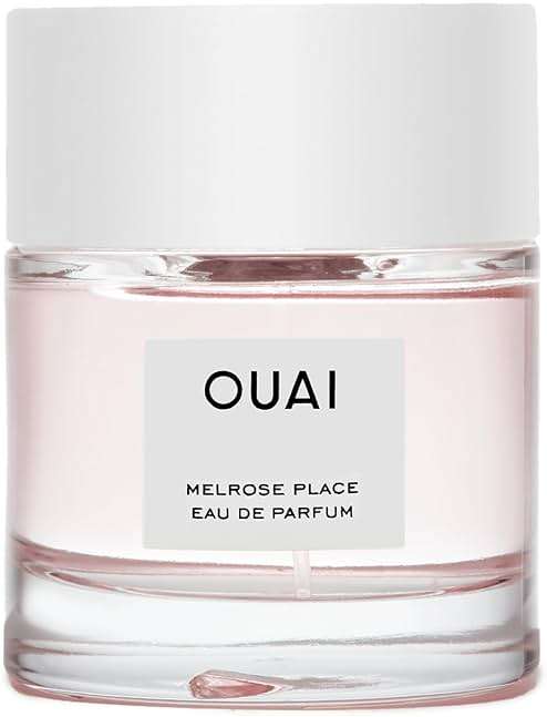 OUAI Melrose Place Eau de Parfum - Elegant Womens Perfume for Everyday Wear - Fresh Floral Scent has Notes of Champagne, Bergamot and Rose with Delicate Hints of Cedarwood and Lychee (1.7 Oz) - Image 1