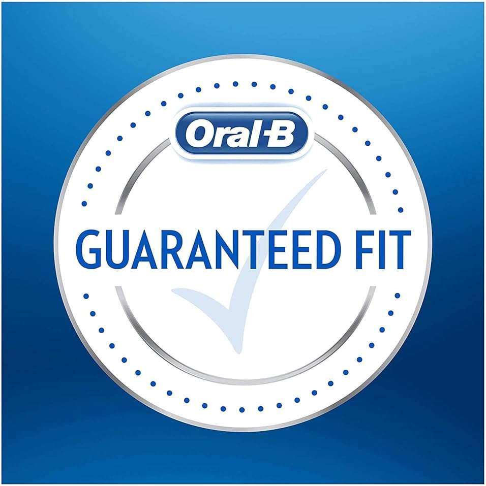 Oral-B Genuine CrossAction Replacement Black Toothbrush Heads, Refills for Electric Toothbrush, Angled Bristles for up to 100 Percent More Plaque Removal, Pack of 4 - Image 2