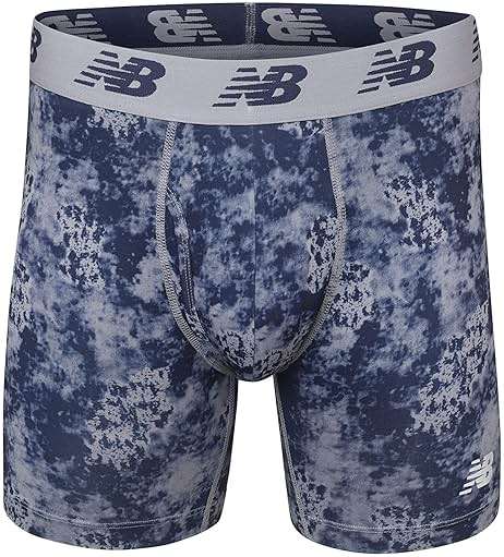 New Balance Men's Performance Boxer Briefs with Fly, Breathable Stretch Underwear, Moisture Wicking, Soft Waistband (3 Pack) - Image 2