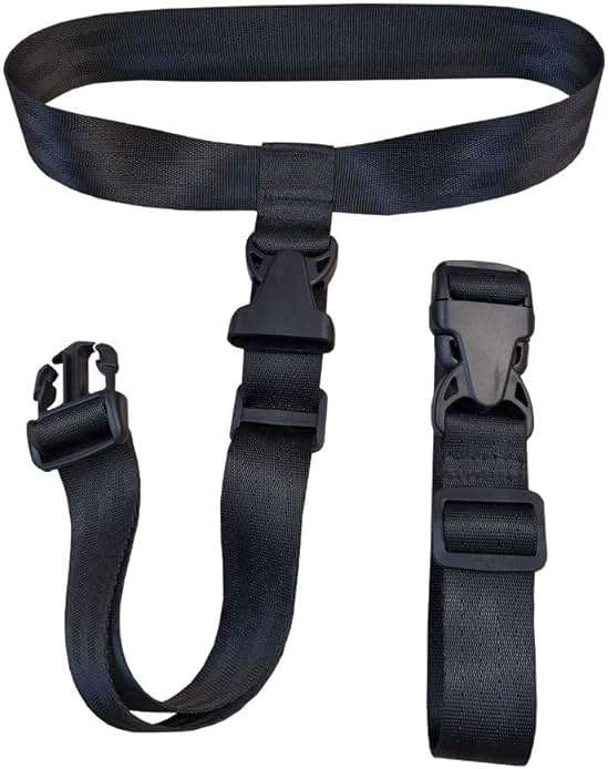 HDHYK 2 Pack Travel Accessories Luggage Straps - Add a Bag Suitcase Strap Belt(Black) - Image 1