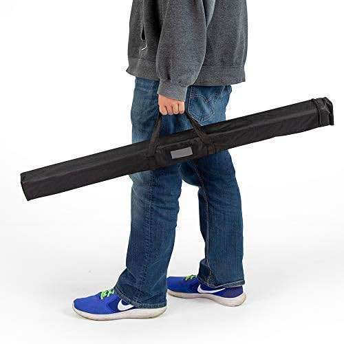 Vispronet 47in Roll Up Basic – 4.0ft x 6.9ft x 0.9ft Retractable Banner Stand - Includes a Sturdy Aluminum Base and a Padded Black Polyester Bag – Hardware Only, Print Not Included - Image 3